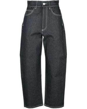 Sunnei Loose Fit Jeans - Grey