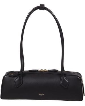 Alaïa Tassen ,Zwart ,Leer Le Teckel Medium Bag