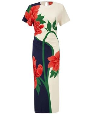 La DoubleJ Midi Dresses - Multicolor