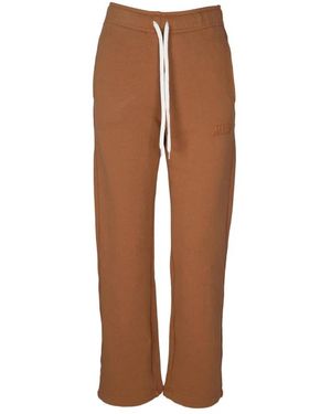 Autry Broeken ,Bruin ,Katoen Ease Joggingbroek
