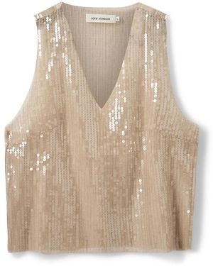 Sofie Schnoor Sleeveless Tops - Natural