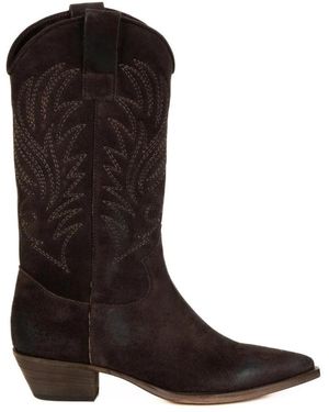 Lemarè Coffee Texan Boot - Bruin