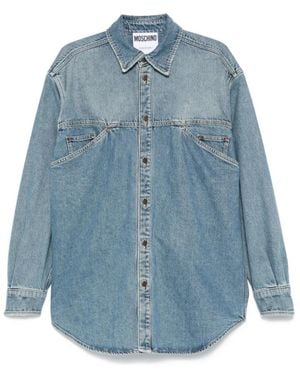 Moschino Denim Shirts - Blue