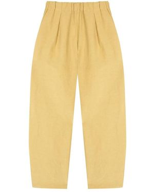 Cortana Tapered Trousers - Yellow