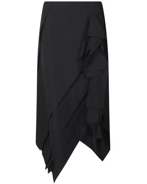 Bottega Veneta Midi Skirts - Negro