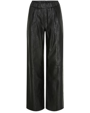 Notyz Leather Trousers - Negro