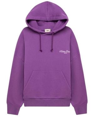 Autry Hoodies & Sweatvesten ,Paars ,Hoodies