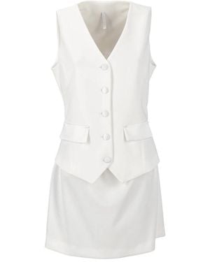 Imperial Short Dresses - Blanc