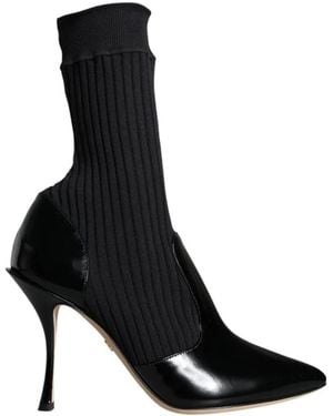 Dolce & Gabbana Heeled Boots - Black