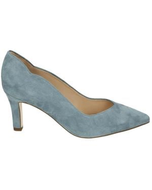 Peter Kaiser Blaue Wildleder Pumps Mit G Weite