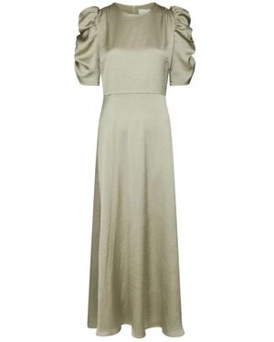 Neo Noir Maxi Dresses - Green