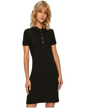 Lacoste Short Kleider - Schwarz