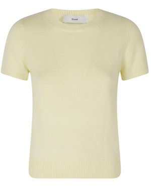 DUNST Round-Neck Knitwear - Amarillo