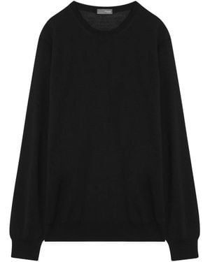 Drumohr Round-Neck Knitwear - Noir