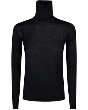 Max Mara Truien & Vesten ,Zwart ,Trui Met Col