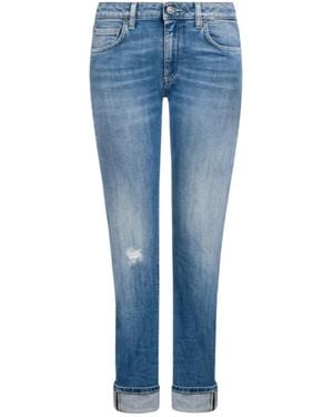 Dondup Cropped Jeans - Blue