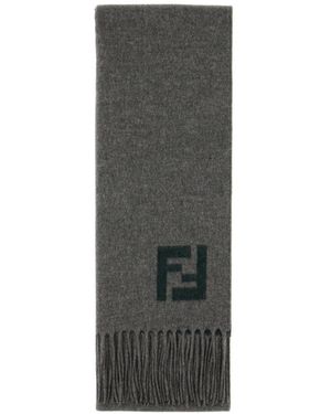 Fendi Fxs734Aybf F1Tte Sjaal - Grijs
