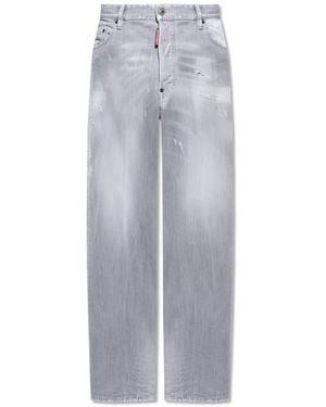 DSquared² Straight Jeans - Gris