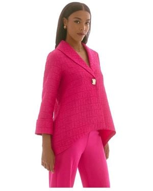 Joseph Ribkoff Elegante Fuchsia Damenjacke - Pink