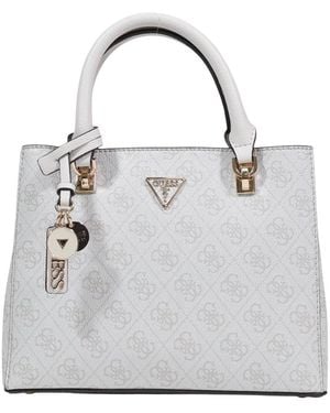 Guess Tassen ,Wit ,Polyester Noelle Ii Sml Multi Comp Stchl