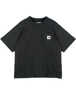 Sacai T-Shirts - Black
