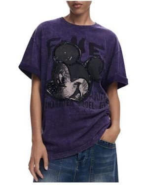 Desigual T-Shirts - Bleu