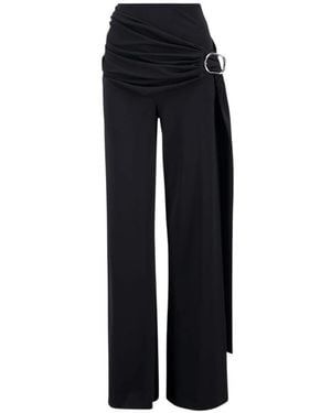 Rabanne Wide Trousers - Black
