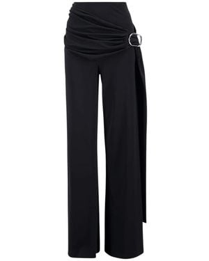 Rabanne Wide Trousers - Black