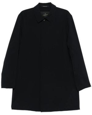 Montecore Single-Breasted Coats - Black