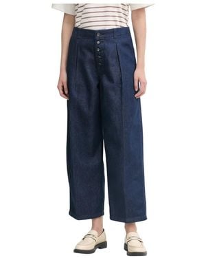 Benetton Wide Jeans - Blu