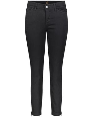 M·a·c Cropped Trousers - Negro