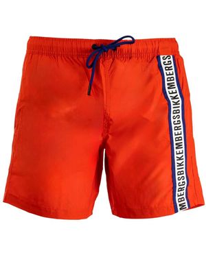 Bikkembergs Trendy Strand Boxershorts - Rood