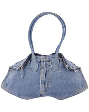 McQueen Tassen ,Blauw ,Katoen Manta Bag