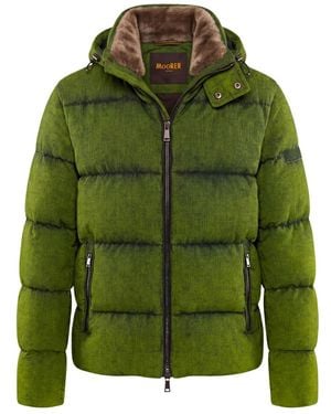Moorer Down Jackets - Verde