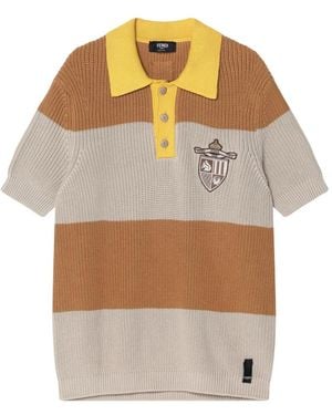 Fendi V-Neck Knitwear - Multicolor