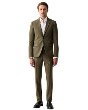 Lindbergh Single Breasted Suits - Verde