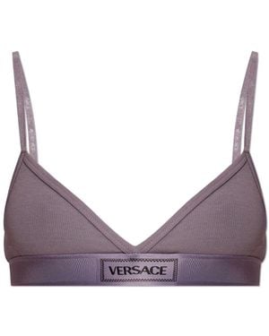 ブラジャー VERSACE Women Bras 1A09551 1015859 1E130 GREY Versace Women's Underwear on PRM US