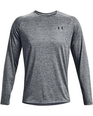 Under Armour Long Sleeve Tops - Gray