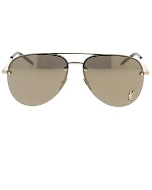 Saint Laurent Klassische Sonnenbrille - Grau