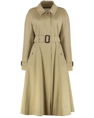 Burberry Ellingham Fit-And-Flare Auto-Mantel - Natur