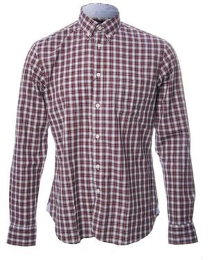 Hackett Casual Shirts - Purple