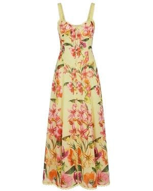 Charo Ruiz Solara Midi Dress - Mettallic