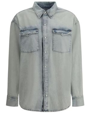 RE/DONE Blouses & shirts > denim shirts - Gris