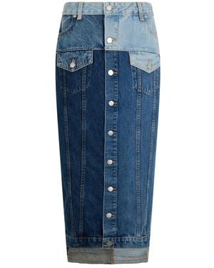 RED Valentino Denim Skirts - Blue