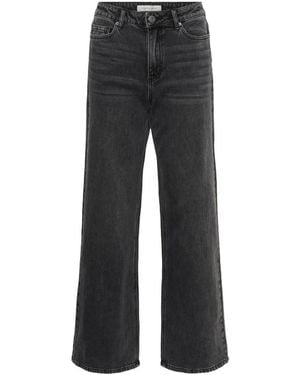 Kaffe Kameadow Hw Reg Fit Jeans - Grijs