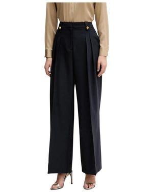 Barbour Avery Weite Marlenehose - Schwarz