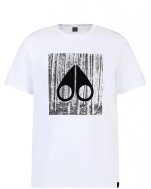 Moose Knuckles T-Shirts - Blanco