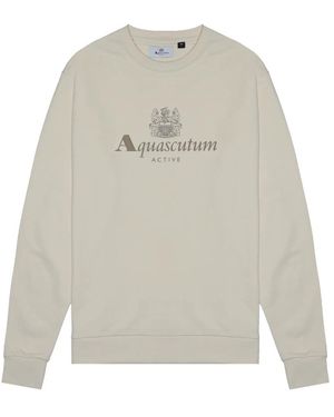 Aquascutum Sweatshirts - White