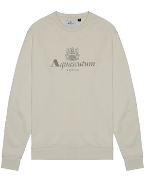 Aquascutum Sweatshirts - Blanc