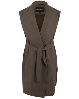 Emporio Armani Vests - Brown